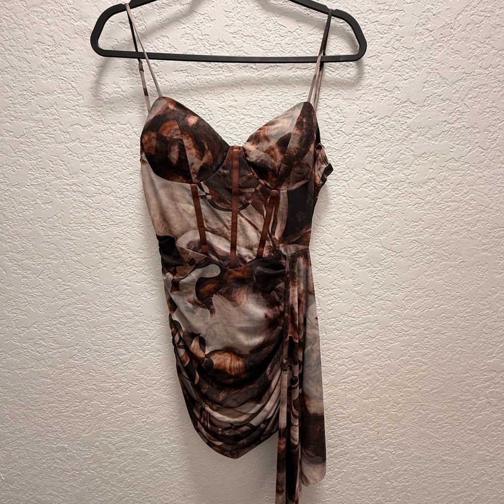Forever 21 Brown and Black Camisole Top